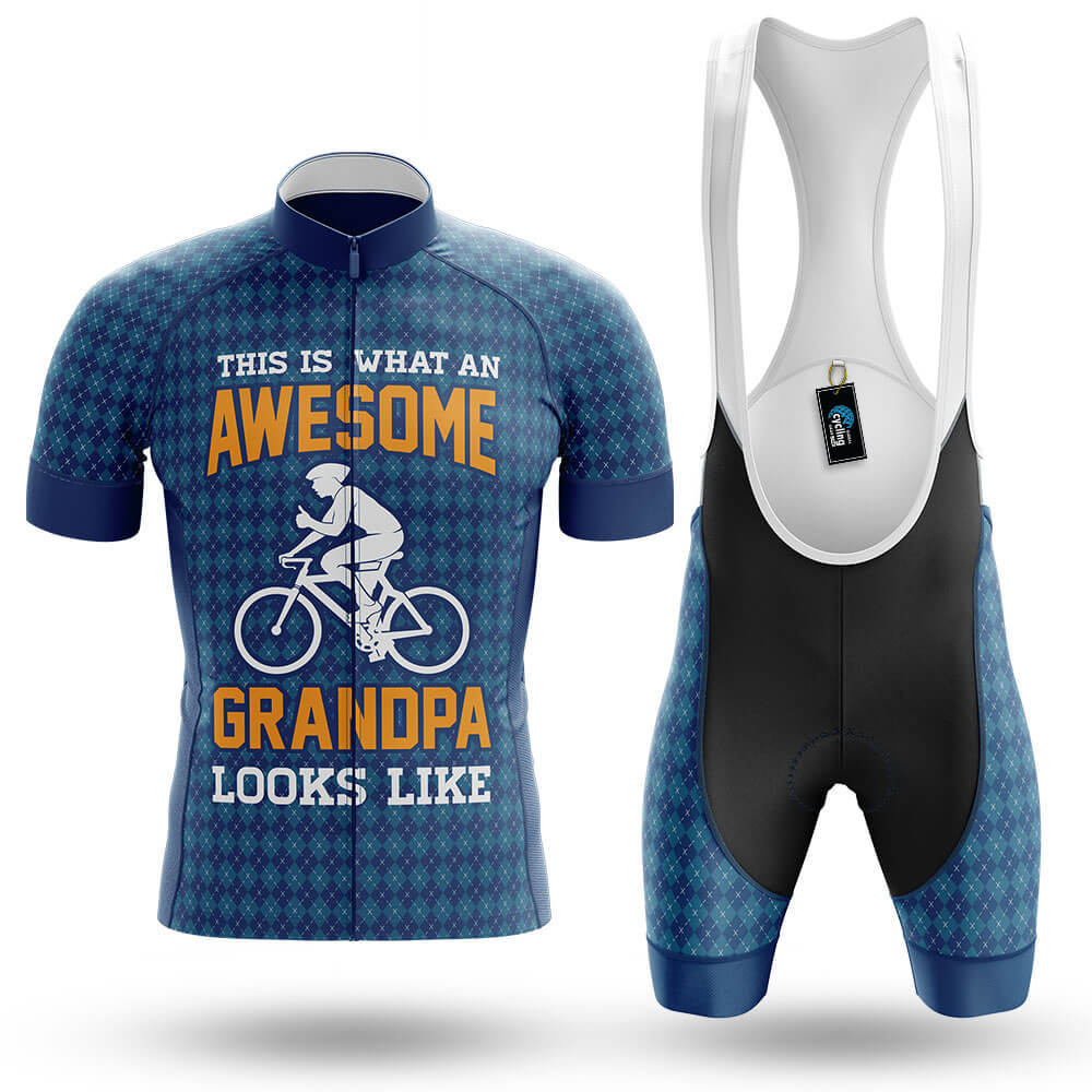 Awesome Grandpa V4 - Men's Cycling Kit-Full Set-Global Cycling Gear