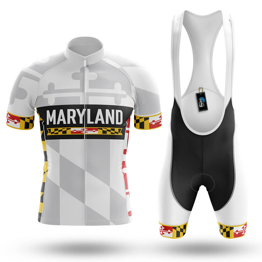 Love Maryland - Men's Cycling Kit-Full Set-Global Cycling Gear