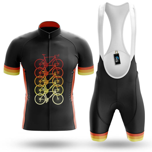 Retro Bike - Men's Cycling Kit-Full Set-Global Cycling Gear