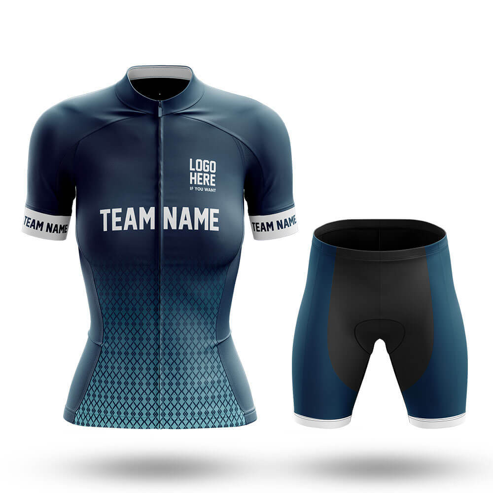 Custom Team Name S1 - Women's Cycling Kit-Full Set-Global Cycling Gear