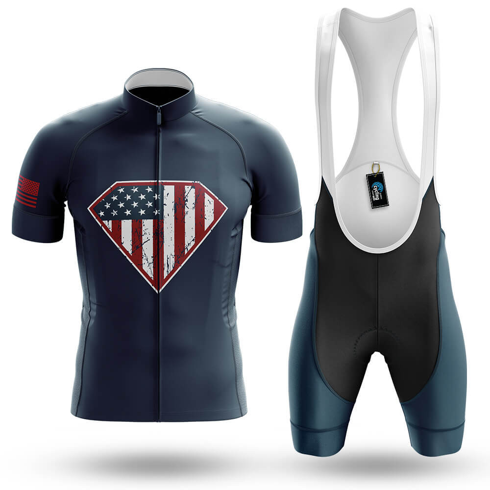 Super Patriot - Men's Cycling Kit-Full Set-Global Cycling Gear