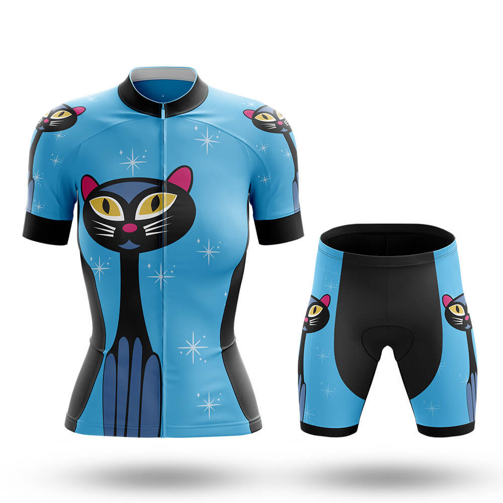 Night Cat Blue - Women's Cycling Kit - Global Cycling Gear