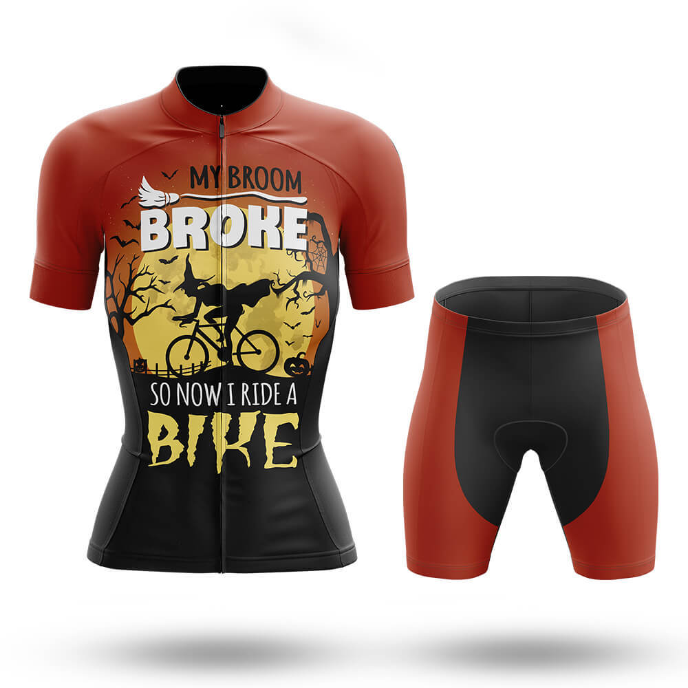 My Broom Broke - Women's Cycling Kit-Full Set-Global Cycling Gear