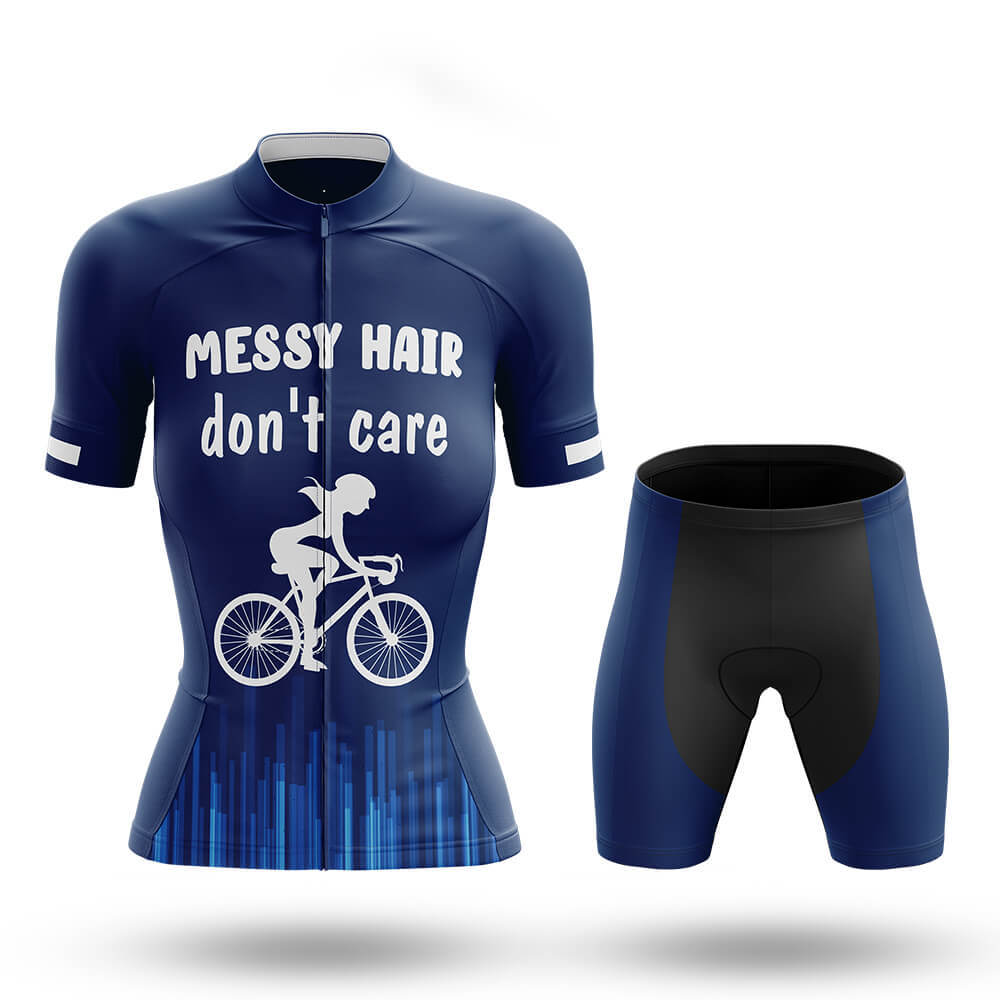 Messy Hair - Women's Cycling Kit-Full Set-Global Cycling Gear