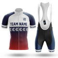 Custom Team Name S4 Navy - Men's Cycling Kit-Full Set-Global Cycling Gear