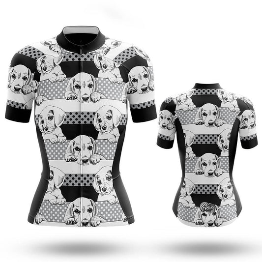 Beagle - Women's Cycling Kit-Short Sleeve Jersey-Global Cycling Gear