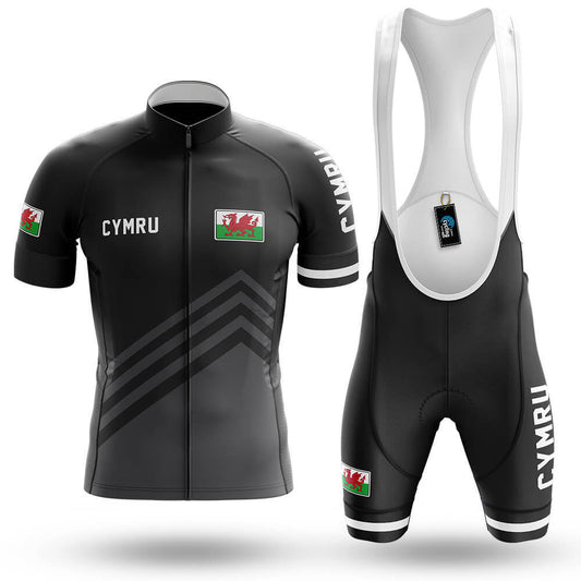 Cymru S5 Black - Men's Cycling Kit-Full Set-Global Cycling Gear