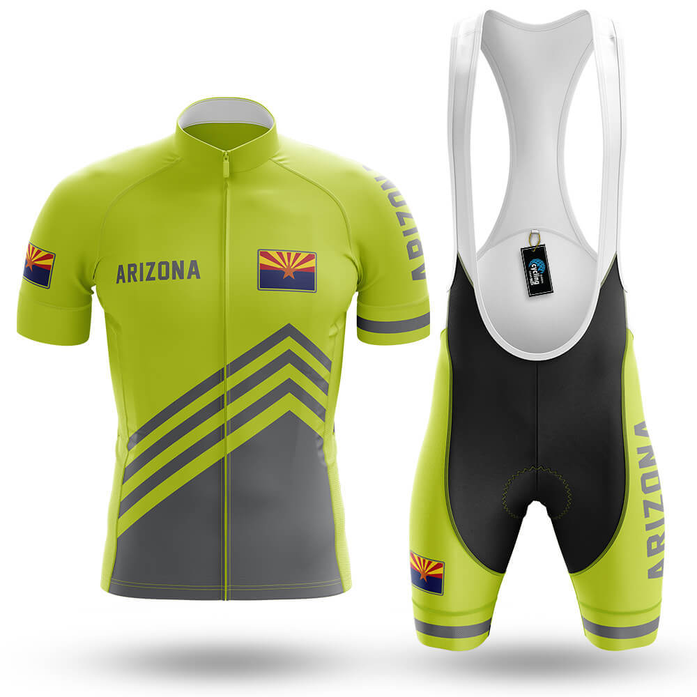 Arizona S4 Lime Green - Men's Cycling Kit-Full Set-Global Cycling Gear