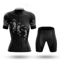 Skeletons Dancing - Women's Cycling Kit-Full Set-Global Cycling Gear