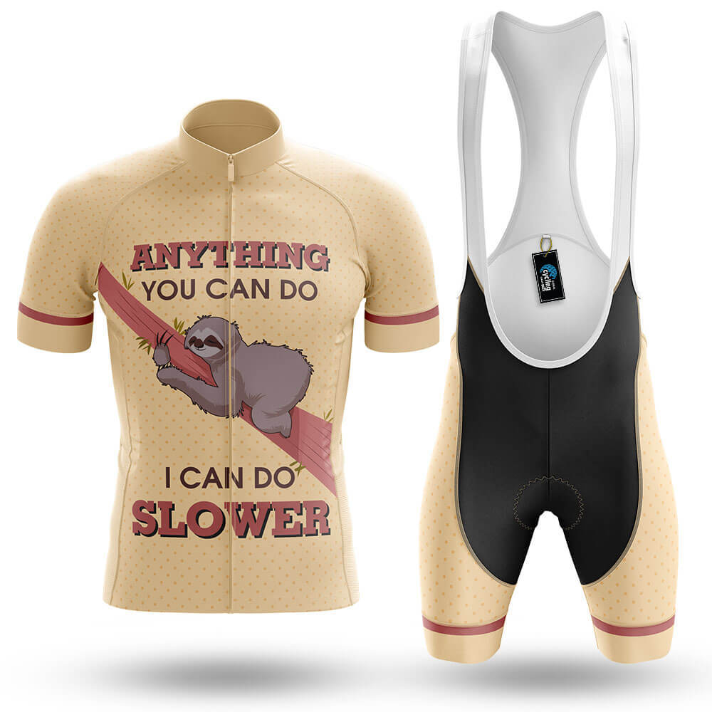 Sloth Can Do Slower V3 - Men's Cycling Kit-Full Set-Global Cycling Gear