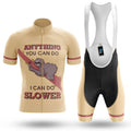 Sloth Can Do Slower V3 - Men's Cycling Kit-Full Set-Global Cycling Gear