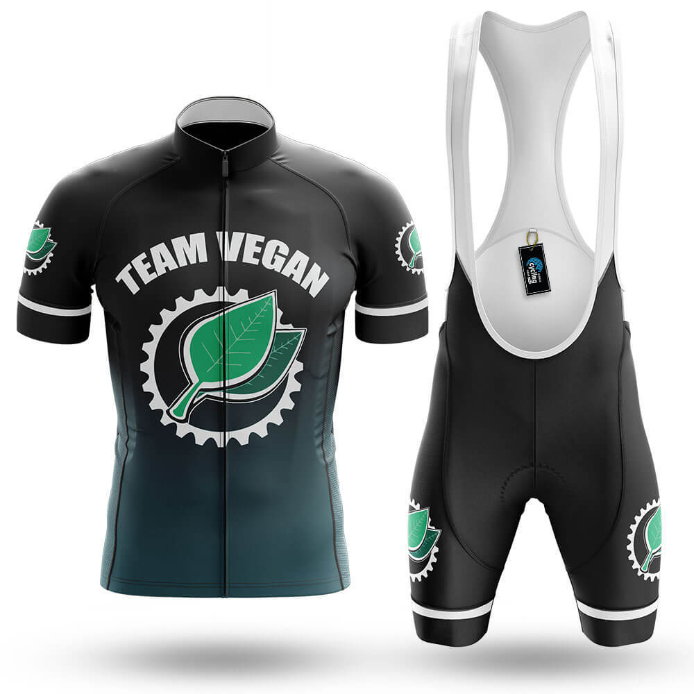 Team Vegan V3 - Men's Cycling Kit-Full Set-Global Cycling Gear