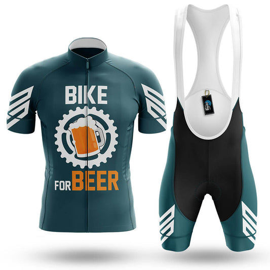 Bike For Beer V3 - Green - Men's Cycling Kit-Full Set-Global Cycling Gear