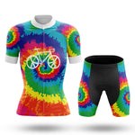 Hippie Tie Dye - Women - Cycling Kit-Full Set-Global Cycling Gear