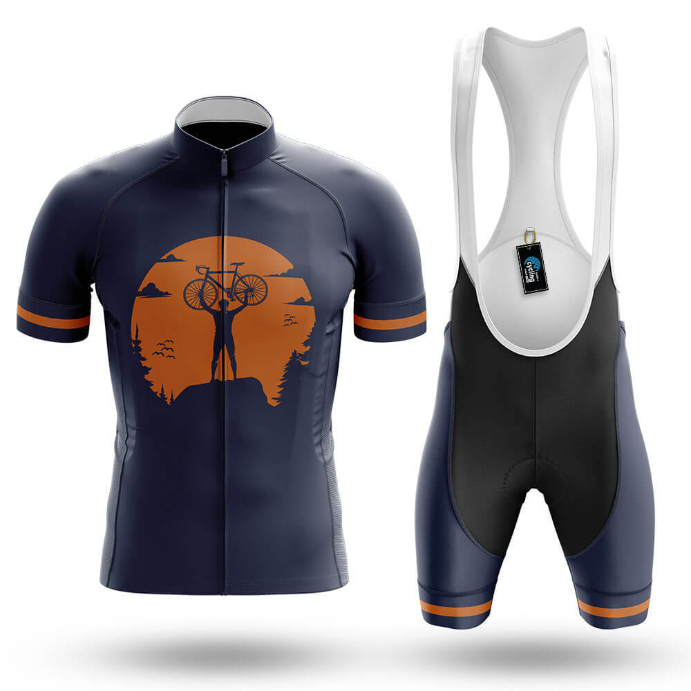 Sunset Bike Ride - Men's Cycling Kit-Full Set-Global Cycling Gear