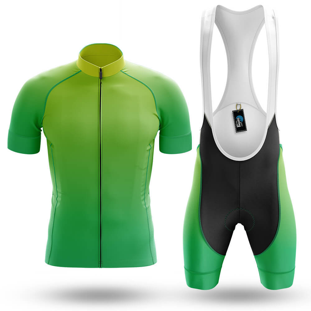 Green Blend - Men's Cycling Kit-Full Set-Global Cycling Gear