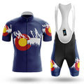 Colorado Flag Mountain - Men's Cycling Kit-Full Set-Global Cycling Gear