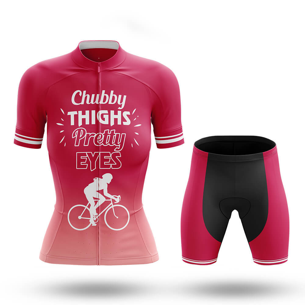 Chubby Thighs - Women's Cycling Kit-Full Set-Global Cycling Gear