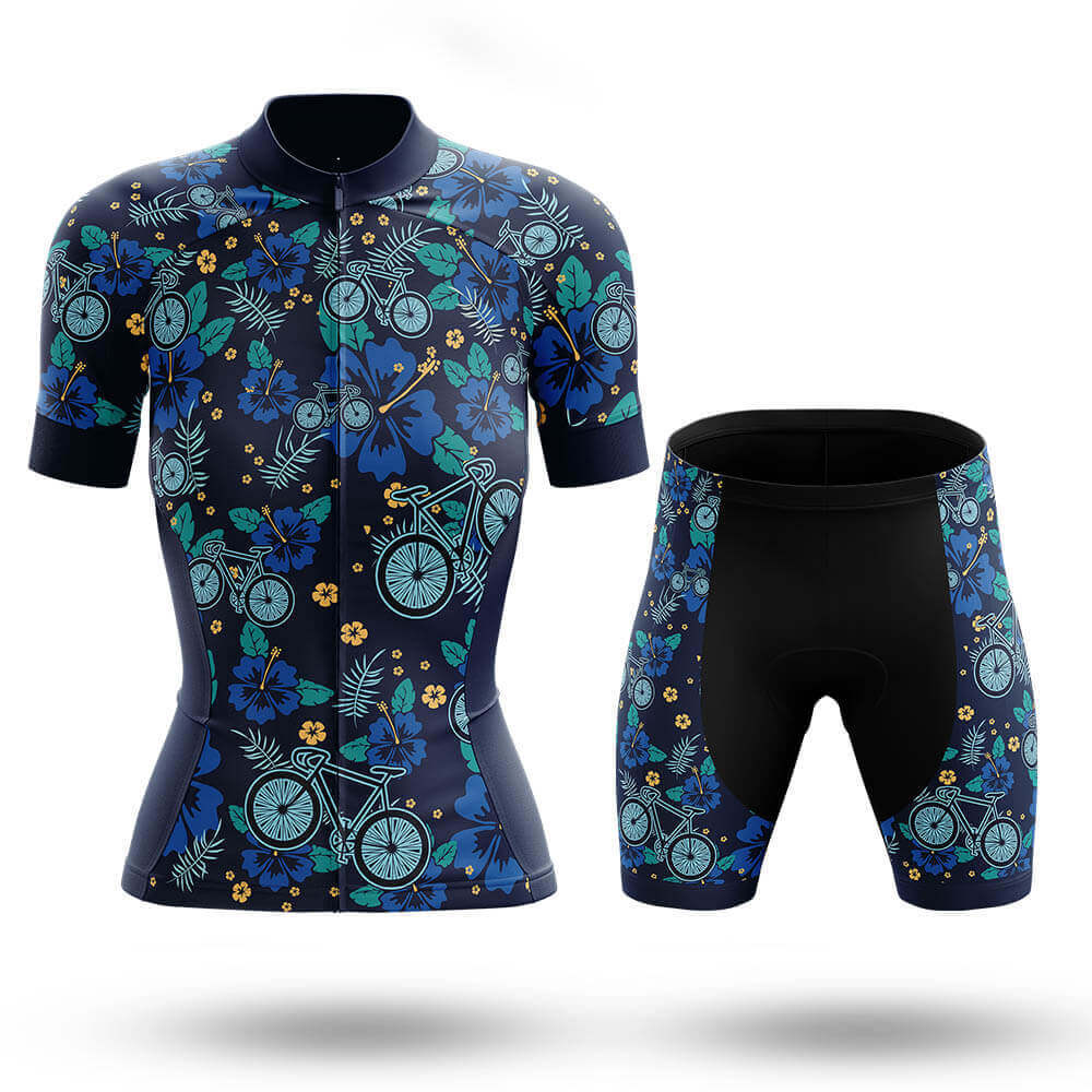 Hawaiian Style V1 - Women- Cycling Kit-Full Set-Global Cycling Gear