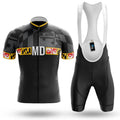 Maryland Flag - Men's Cycling Kit-Full Set-Global Cycling Gear