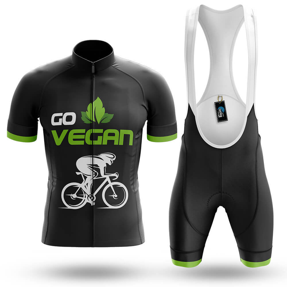 Go Vegan - Men's Cycling Kit-Full Set-Global Cycling Gear
