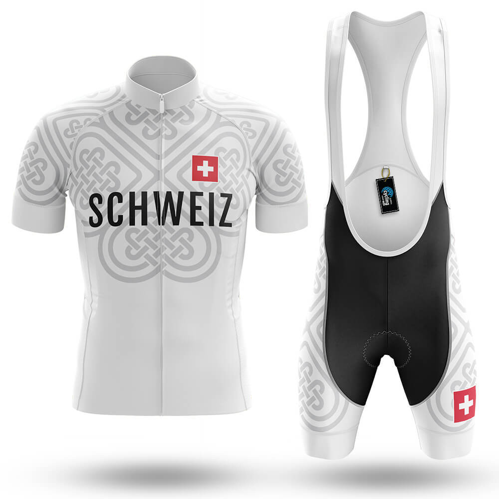 Schweiz S13 - Men's Cycling Kit-Full Set-Global Cycling Gear