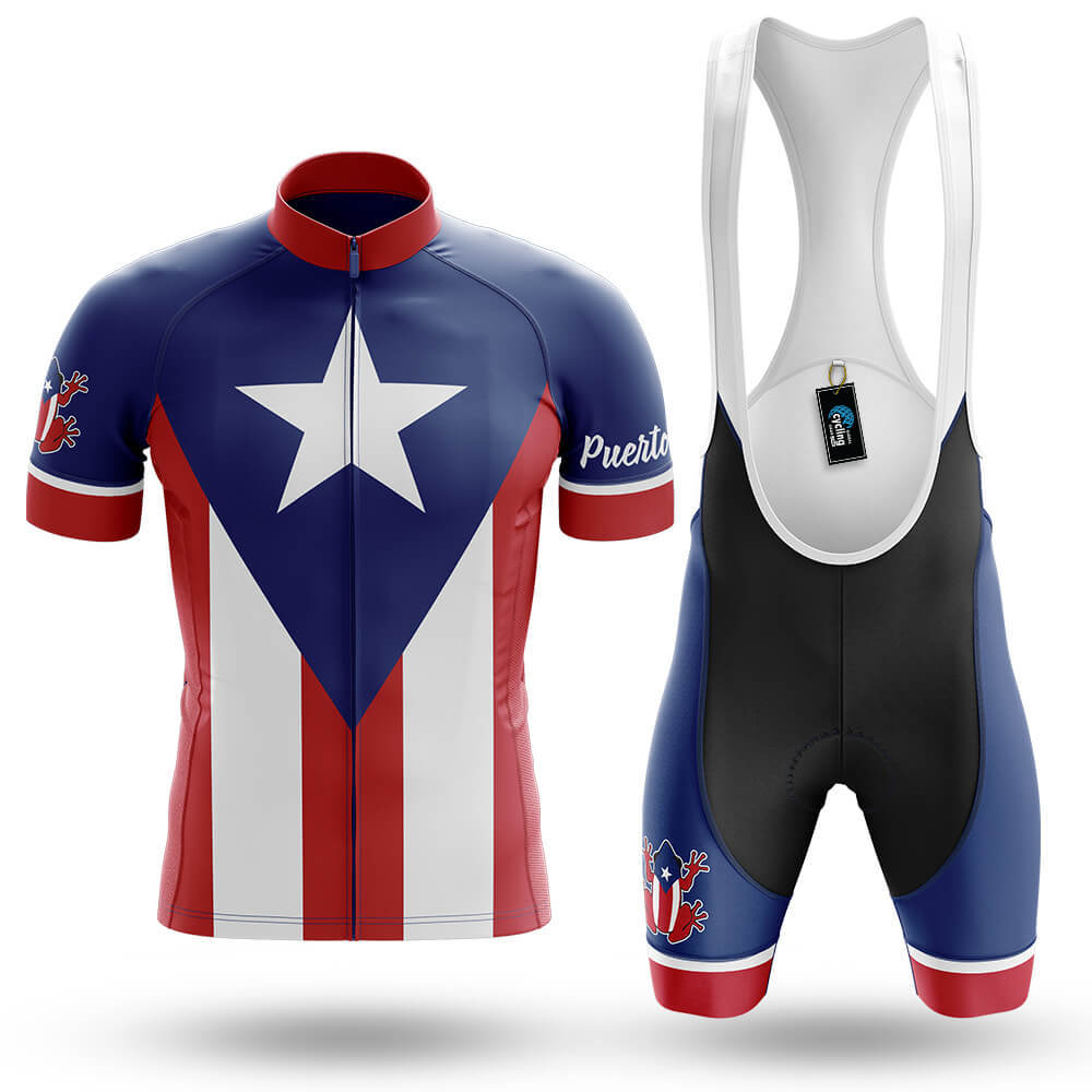 Love Puerto Rico - Men's Cycling Kit-Full Set-Global Cycling Gear