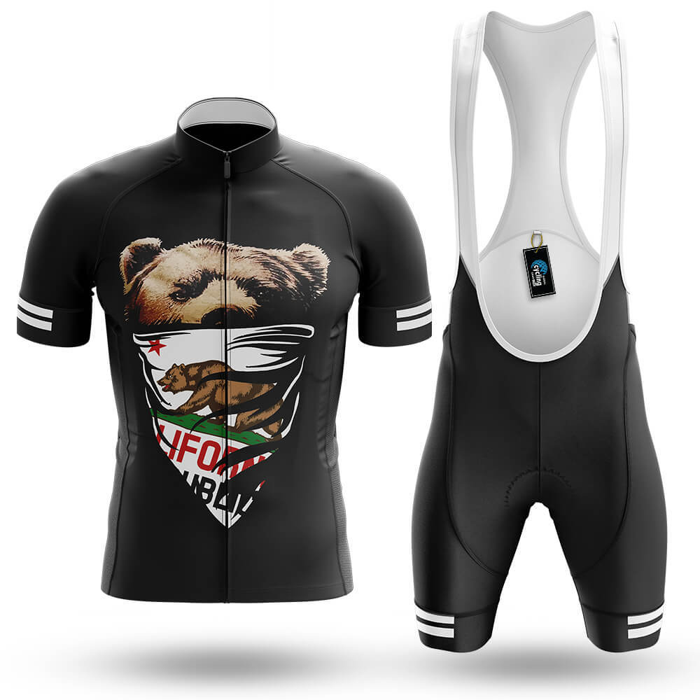 California Flag - Men's Cycling Kit-Full Set-Global Cycling Gear