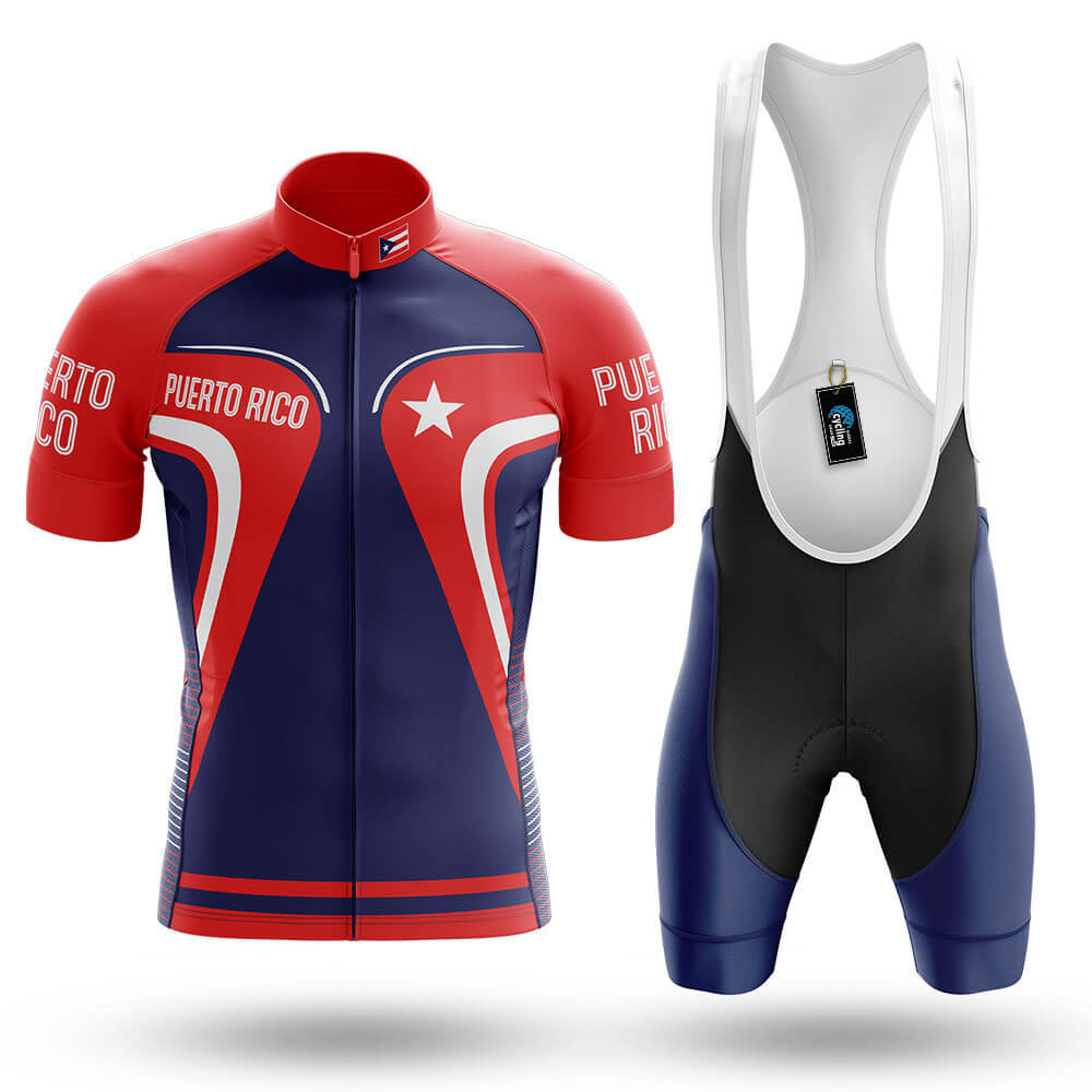 Puerto Rico S5 - Men's Cycling Kit-Full Set-Global Cycling Gear