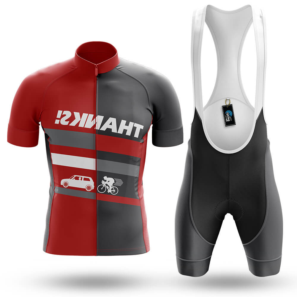Don't Run Me Over V7 - Men's Cycling Kit-Full Set-Global Cycling Gear