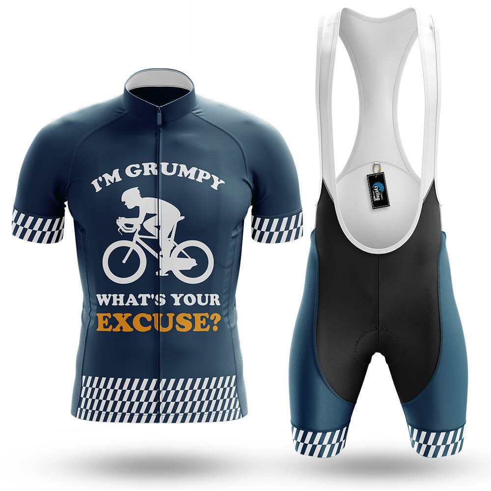 I'm Grumpy - Men's Cycling Kit-Full Set-Global Cycling Gear
