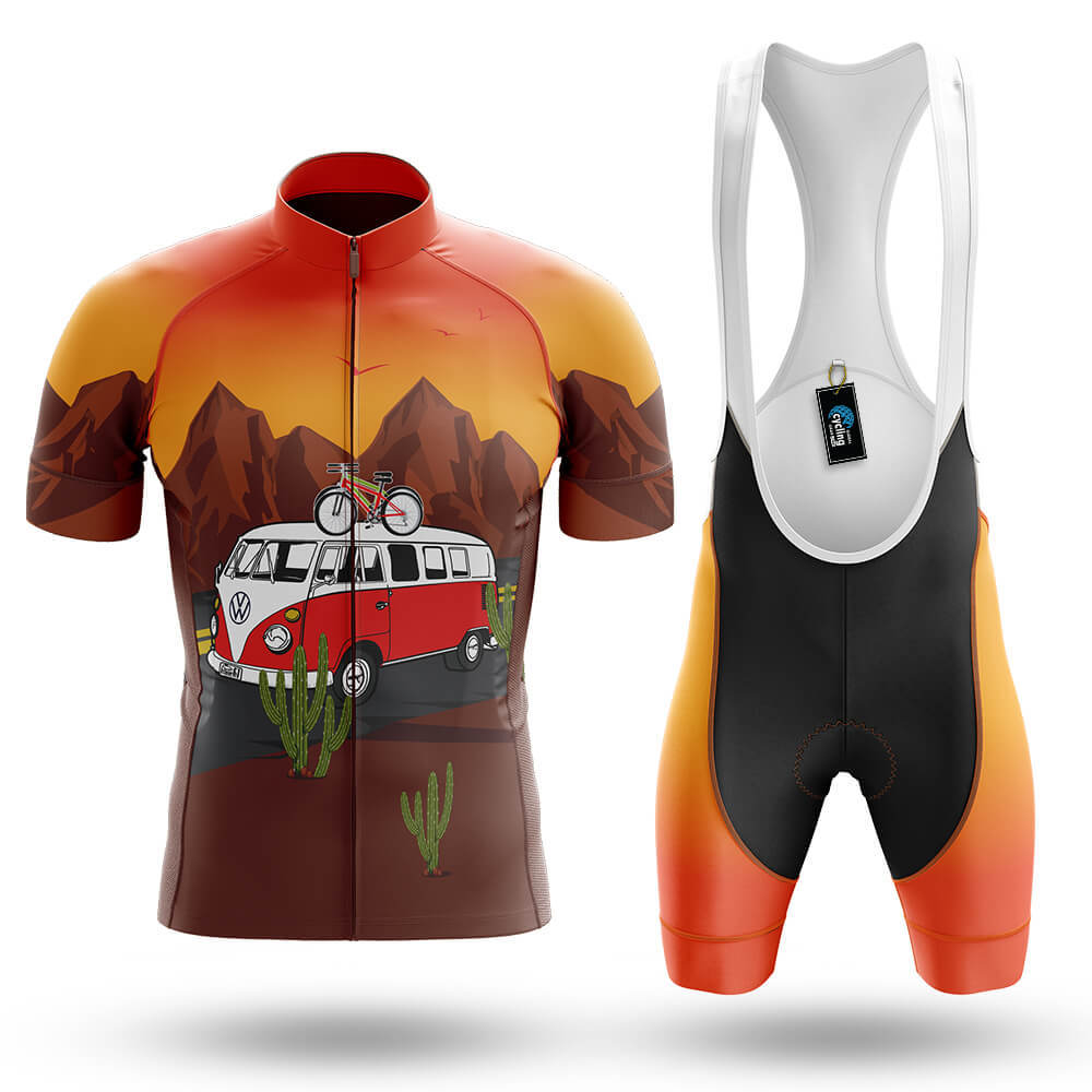 VW Bus Cycling Jersey - Men's Cycling Kit - Global Cycling Gear