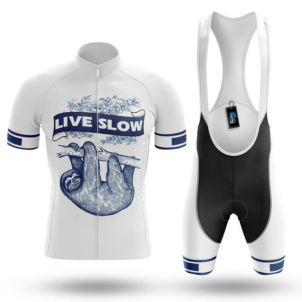 Live Slow - Men's Cycling Kit-Full Set-Global Cycling Gear