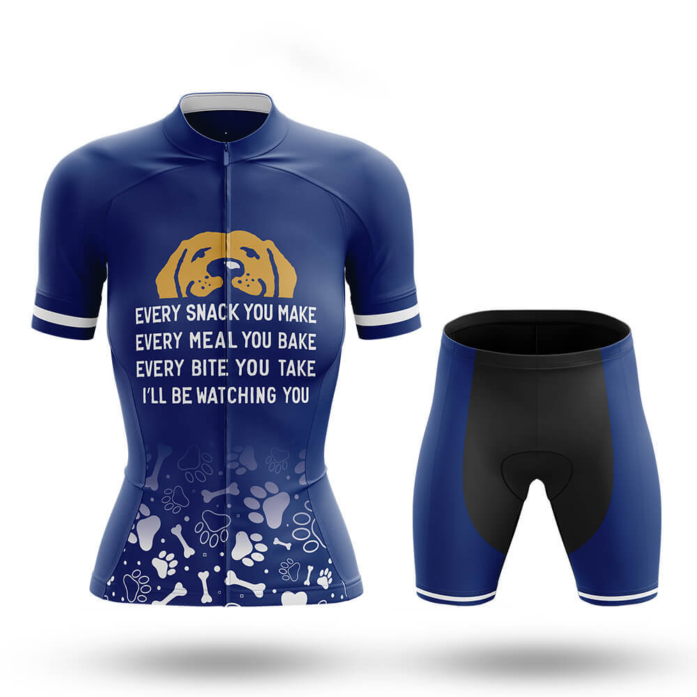 I'm Watching You - Women's Cycling Kit-Full Set-Global Cycling Gear