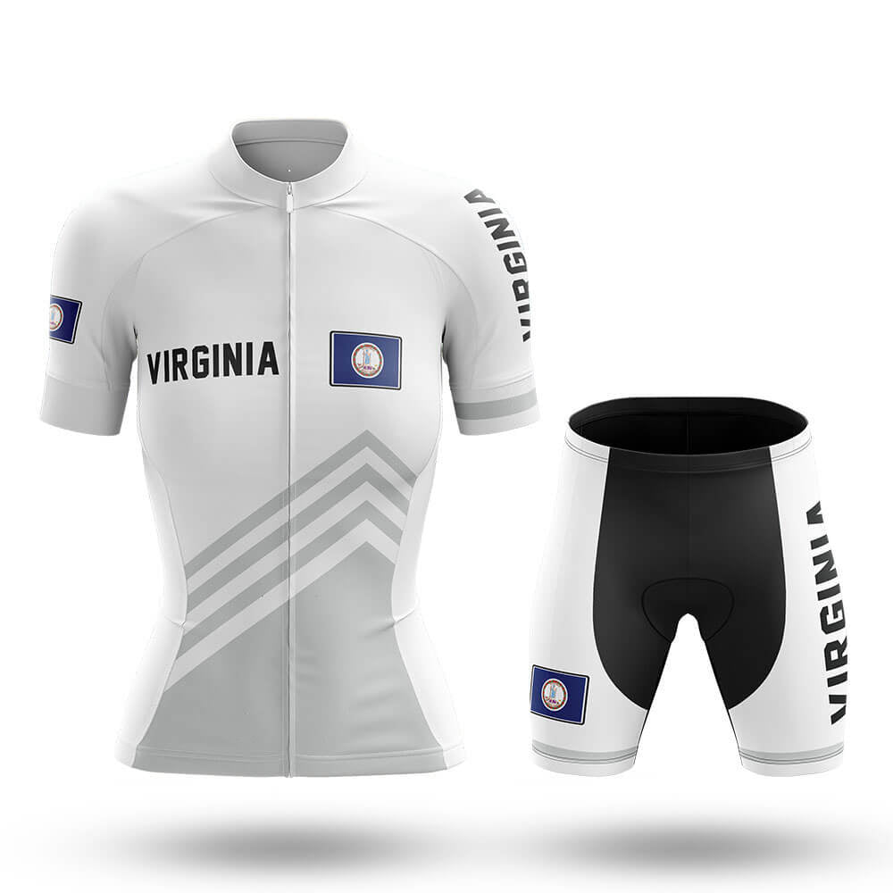 Virginia S4 White - Women - Cycling Kit-Full Set-Global Cycling Gear