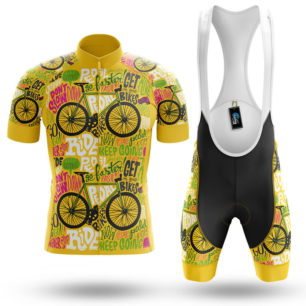 Never Stop Riding - Men's Cycling Kit - Global Cycling Gear