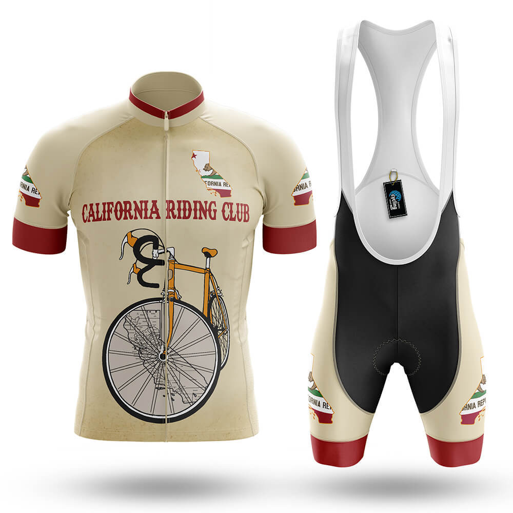 California Riding Club - Men's Cycling Kit-Full Set-Global Cycling Gear