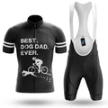 Best Dog Dad - Men's Cycling Kit-Full Set-Global Cycling Gear