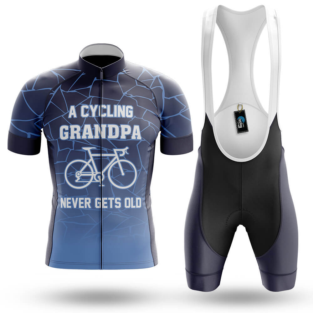 Cycling Grandpa V9 - Men's Cycling Kit-Full Set-Global Cycling Gear