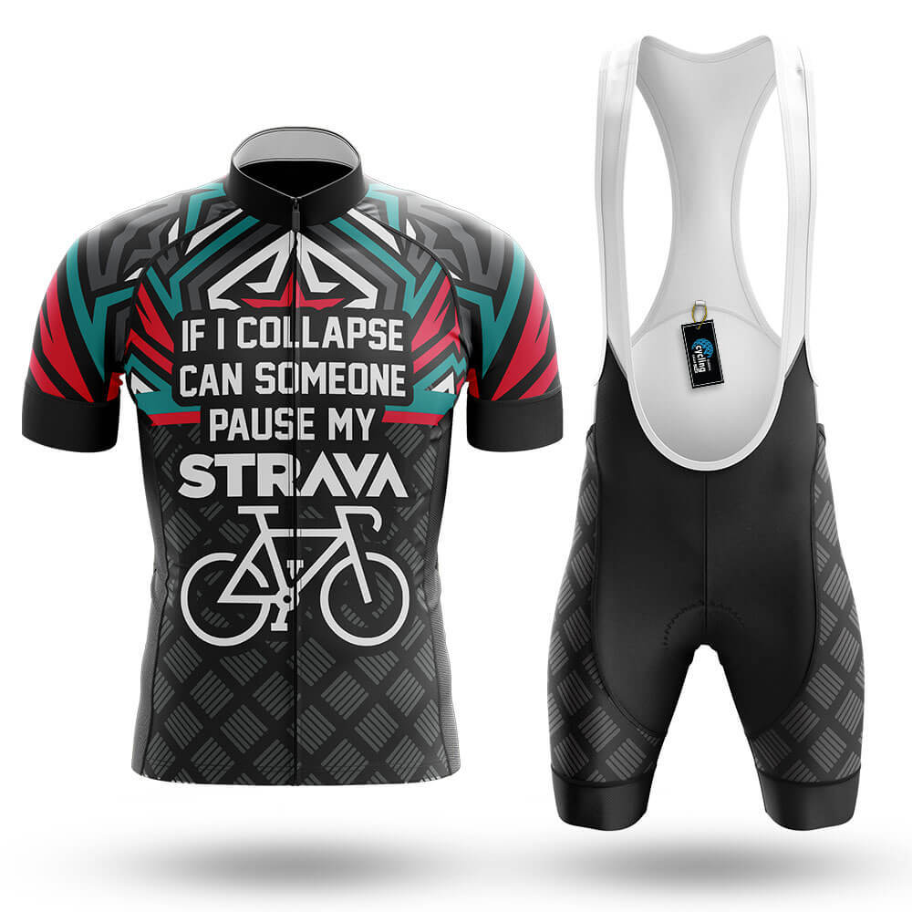 Pause My Strava V7 - Men's Cycling Kit-Full Set-Global Cycling Gear