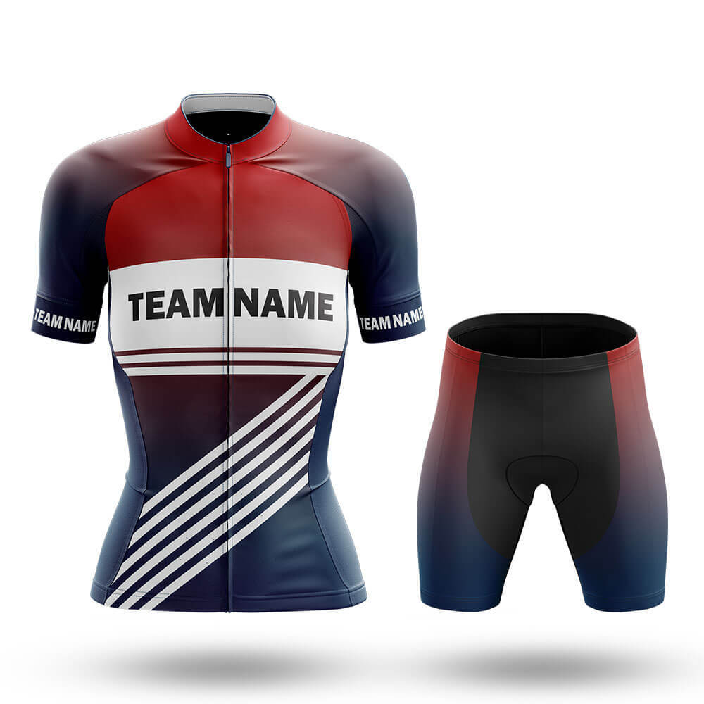 Custom Team Name S3 - Women's Cycling Kit-Full Set-Global Cycling Gear