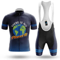 There Is No Planet B V4 - Men's Cycling Kit-Full Set-Global Cycling Gear