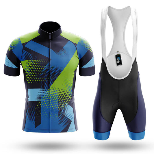Blue Green - Men's Cycling Kit-Full Set-Global Cycling Gear
