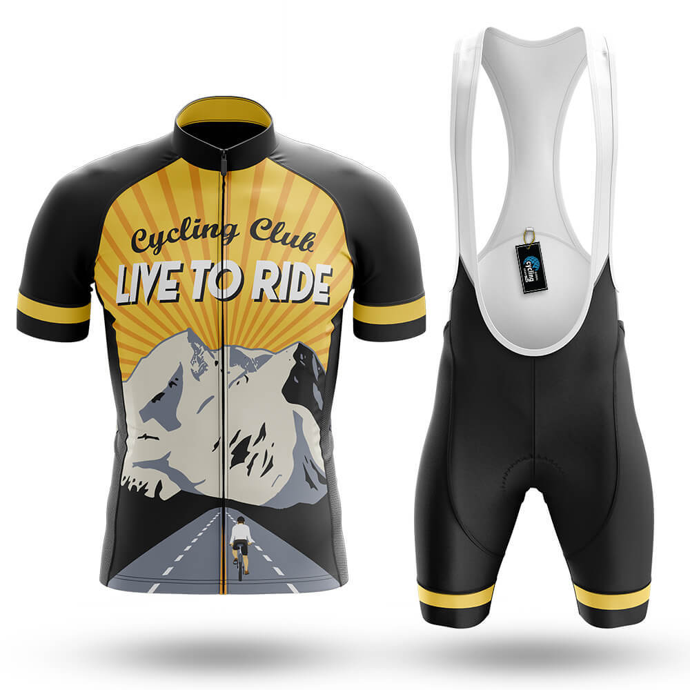 Live To Ride Club - Men's Cycling Kit-Full Set-Global Cycling Gear