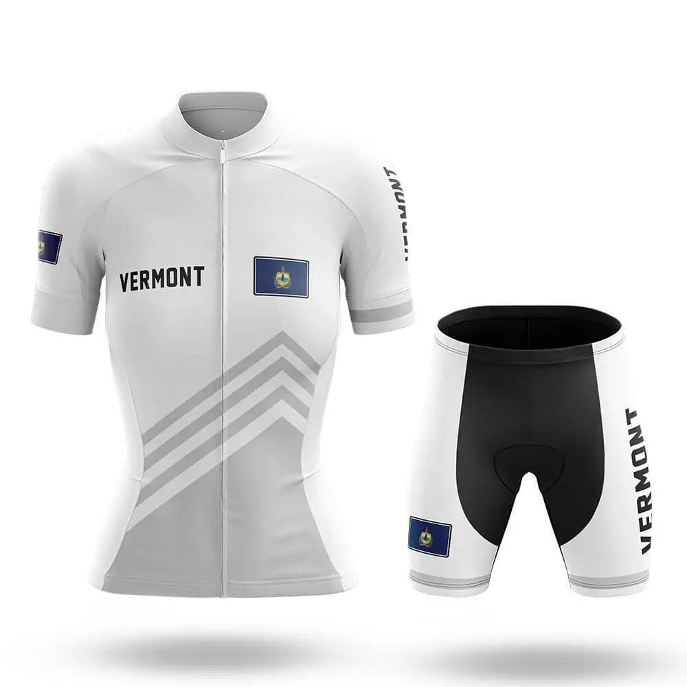 Vermont S4 White - Women - Cycling Kit-Full Set-Global Cycling Gear