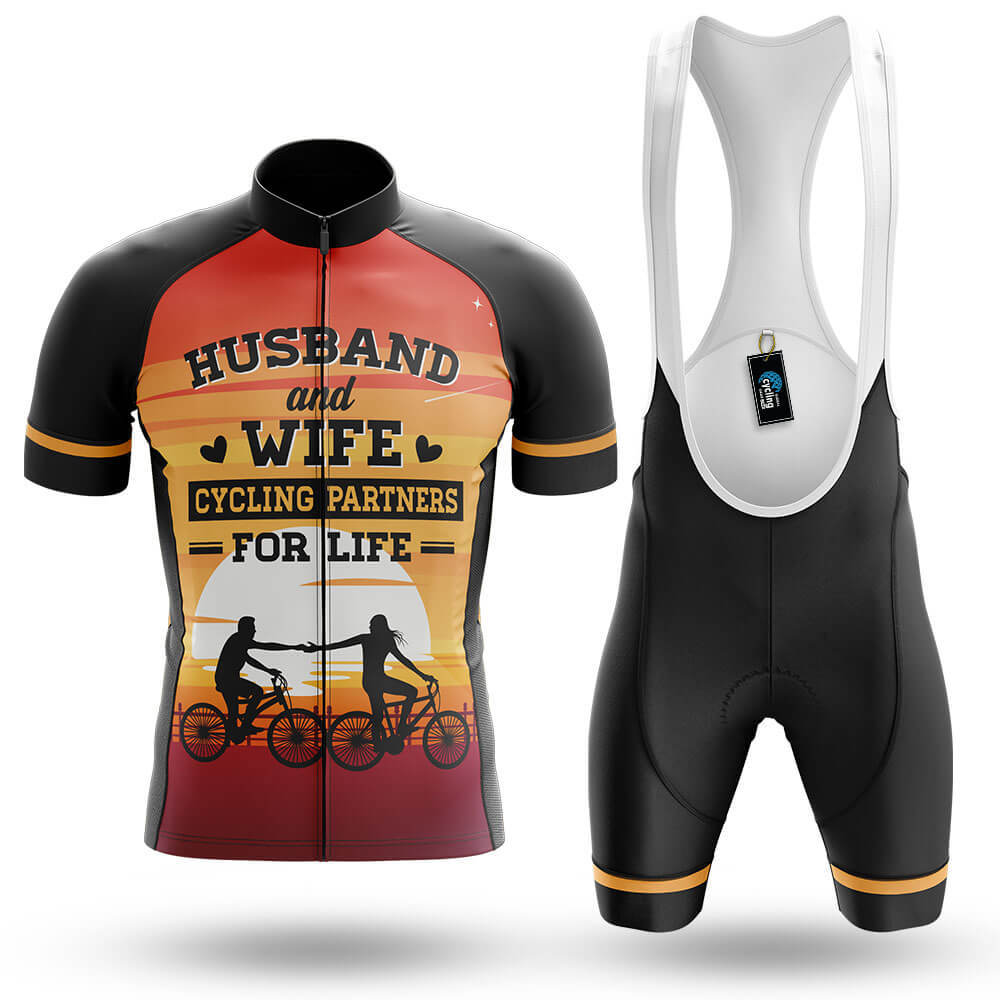 Husband And Wife V2 - Men's Cycling Kit-Full Set-Global Cycling Gear