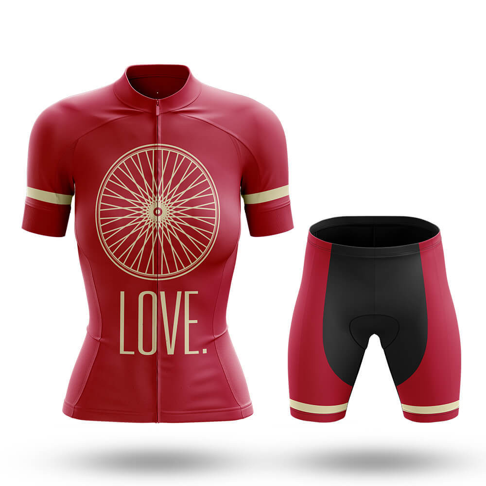 Wheely Love Cycling - Women's Cycling Kit-Full Set-Global Cycling Gear