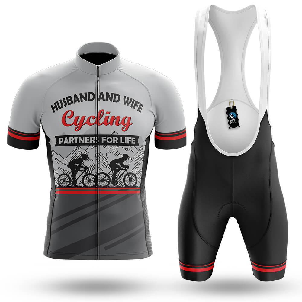 Husband And Wife V4 - Men's Cycling Kit-Full Set-Global Cycling Gear