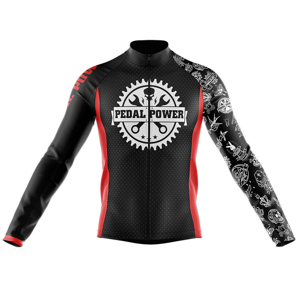 Pedal Power V3 - Sleeve Jersey-S-Global Cycling Gear