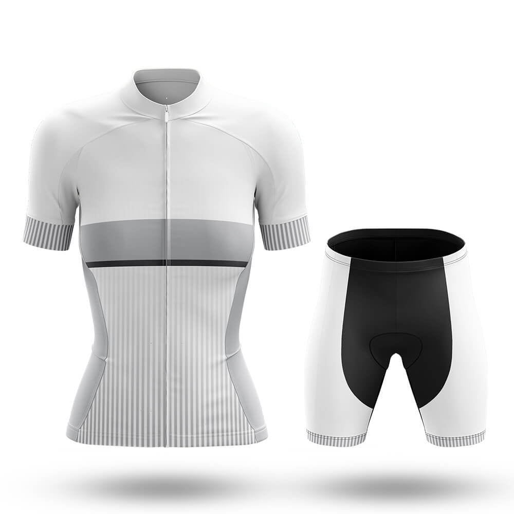 White - Women - Cycling Kit-Full Set-Global Cycling Gear